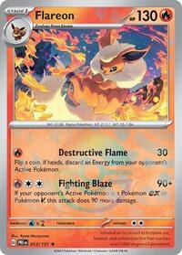 Flareon (Poke Ball Pattern) - 013/131 - Prismatic Evolutions